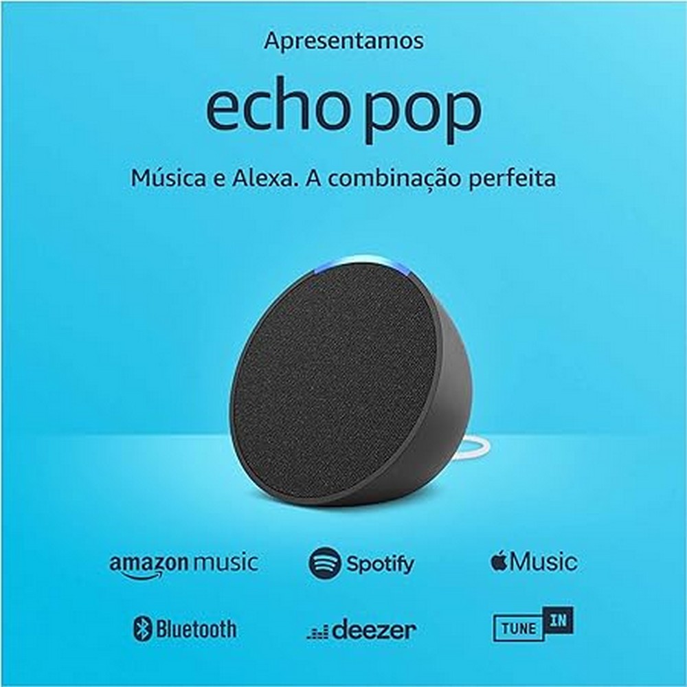 Echo Pop Smart Speaker com Alexa