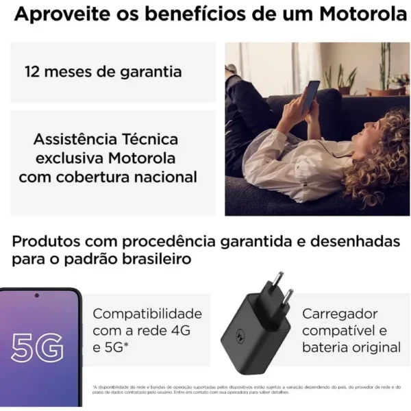 Smartphone Moto G84 5G 256GB 8GB RAM - Image 2