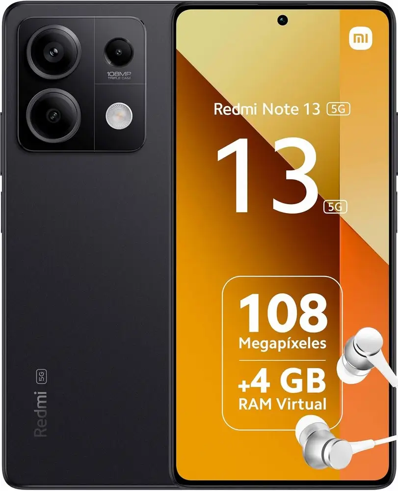 Xiaomi Redmi Note 13 5G 8GB RAM 256 GB câmera tripla de até 108 MP